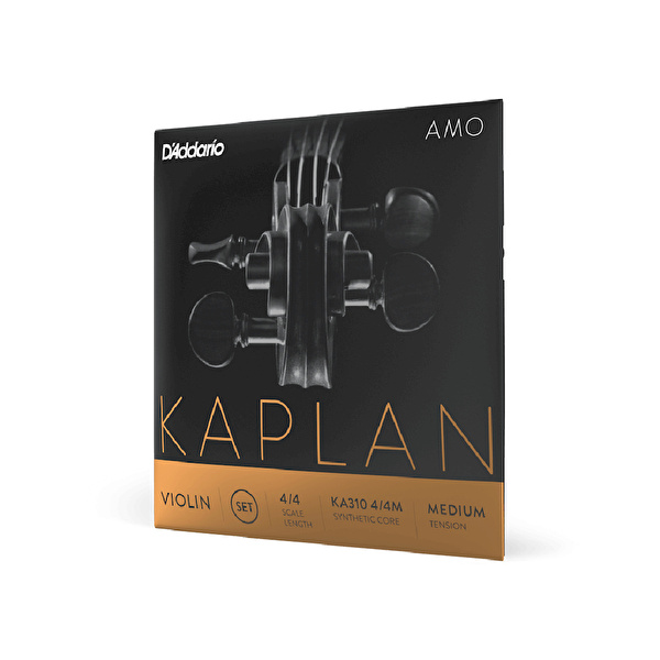DADDARIO KA310 4/4M KAPLAN AMO Keman Takım Tel - Medium Tension
